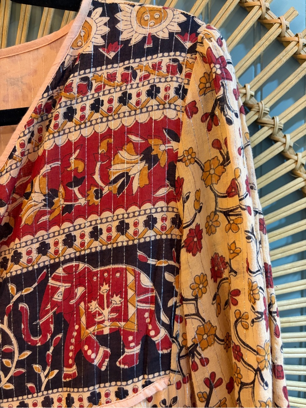 Anthropologie -Raga Advika Bohemian Print Midi Dress NWOT Small- GORGEOUS - Picture 10 of 16